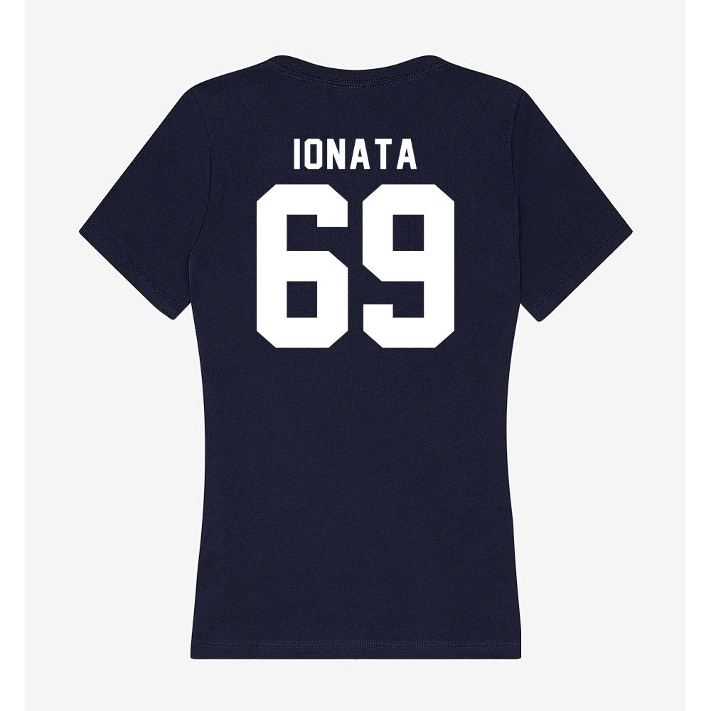 Georgia Tech - NCAA Football : Joseph Ionata - Women's V-Neck T-Shirt-1