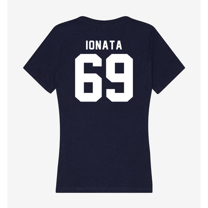 Georgia Tech - NCAA Football : Joseph Ionata - Women's V-Neck T-Shirt-1