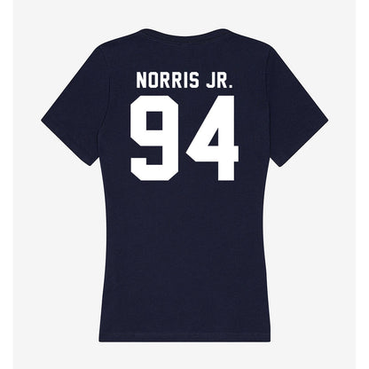 Georgia Tech - NCAA Football : Derry Norris Jr. - Women's V-Neck T-Shirt-1