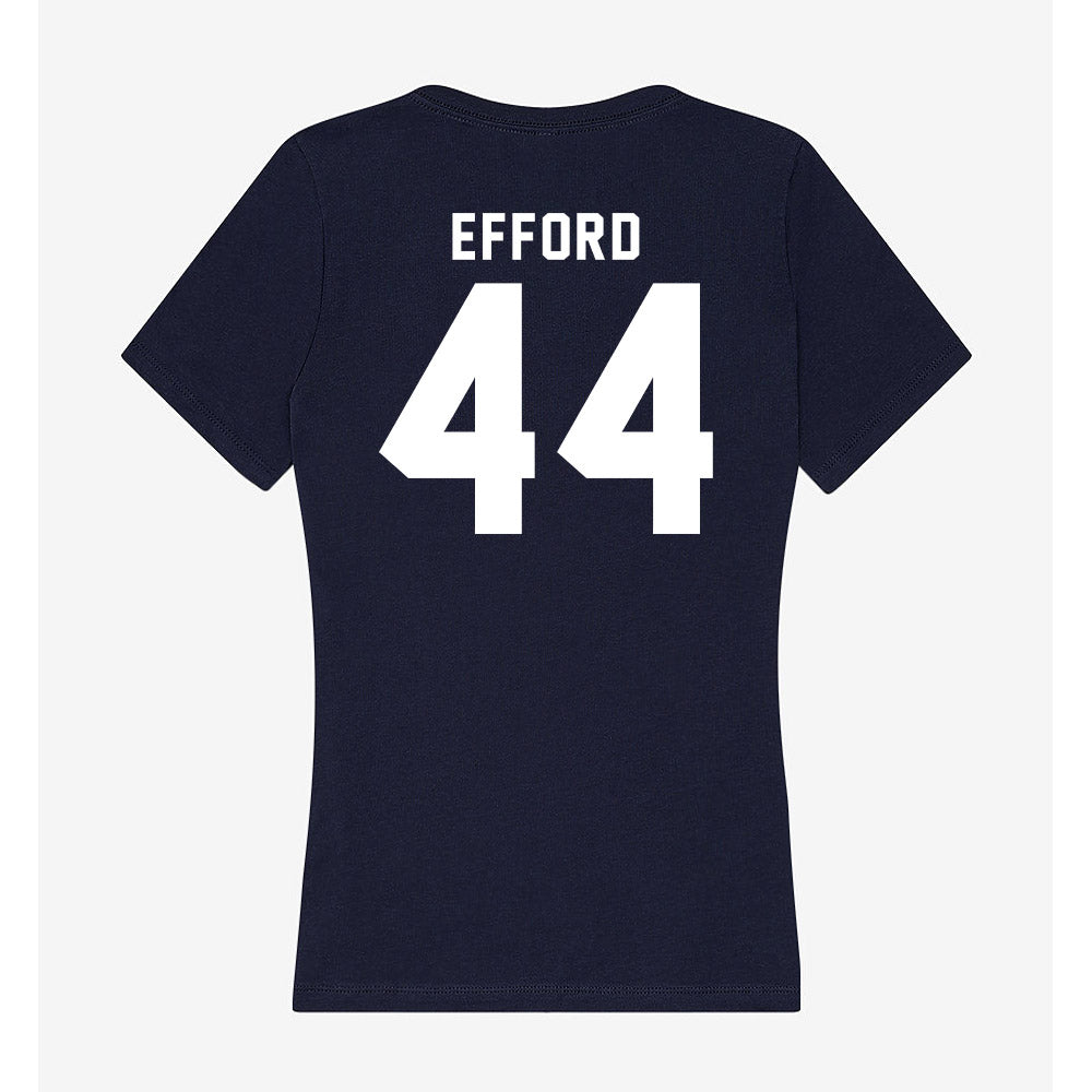 Georgia Tech - NCAA Football : Kyle Efford - Women's V-Neck T-Shirt-1