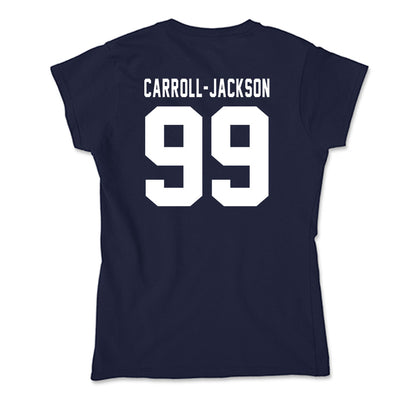 Georgia Tech - NCAA Football : Vincent Carroll-Jackson - Soft Style Women’s T-Shirt-1