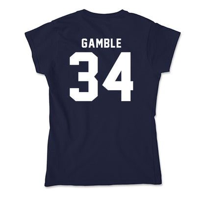 Georgia Tech - NCAA Football : CJ Gamble - Soft Style Women’s T-Shirt-1