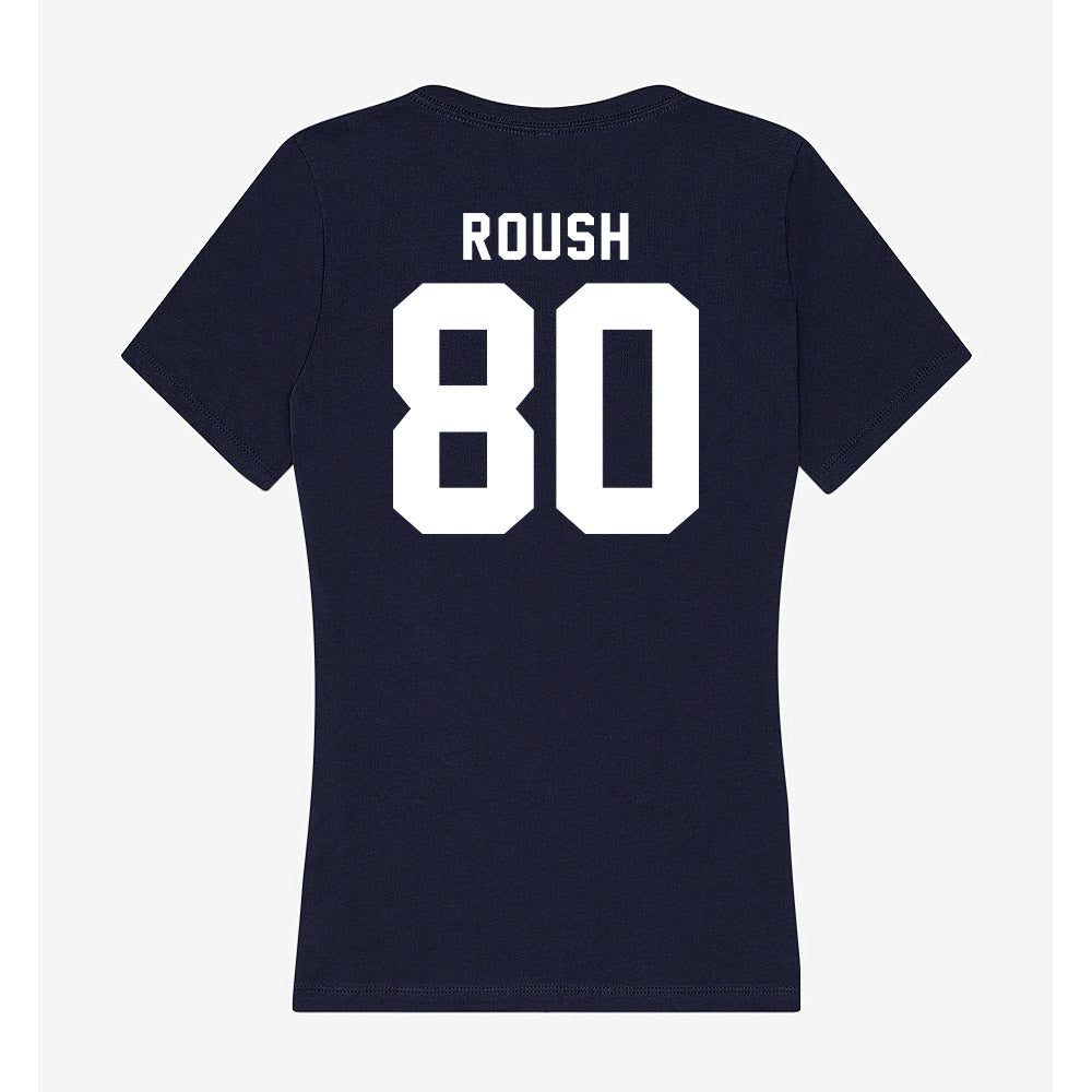 Georgia Tech - NCAA Football : Connor Roush - Women's V-Neck T-Shirt-1