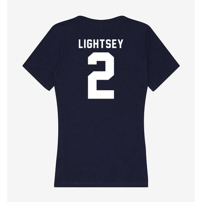 Georgia Tech - NCAA Football : Ej Lightsey - Women's V-Neck T-Shirt-1