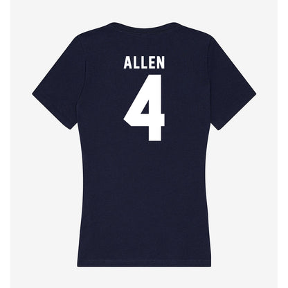 Georgia Tech - NCAA Football : Jordan Allen - Women's V-Neck T-Shirt-1