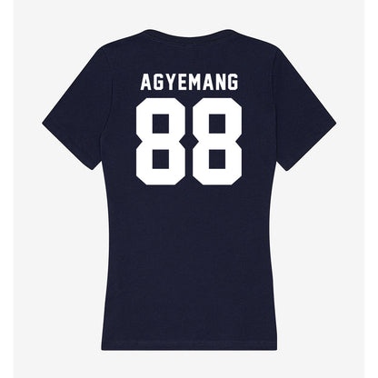 Georgia Tech - NCAA Football : Nathan Agyemang - Women's V-Neck T-Shirt-1