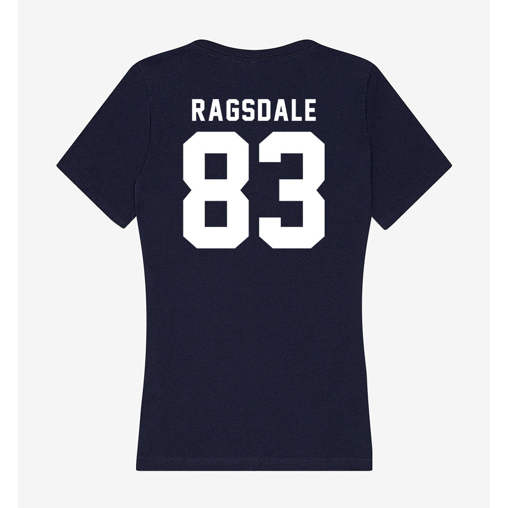 Georgia Tech - NCAA Football : Blake Ragsdale - Women's V-Neck T-Shirt-1