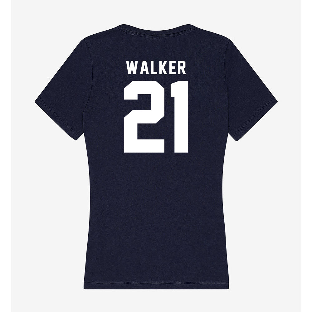 Georgia Tech - NCAA Women's Basketball : Talayah Walker - Women's V-Neck T-Shirt-1