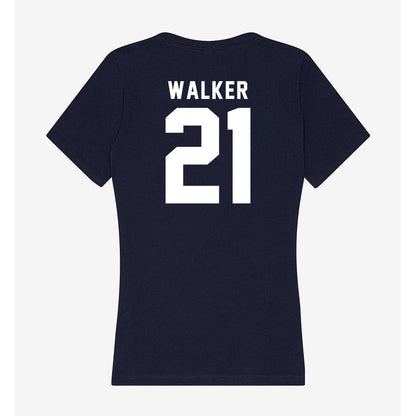 Georgia Tech - NCAA Women's Basketball : Talayah Walker - Women's V-Neck T-Shirt-1