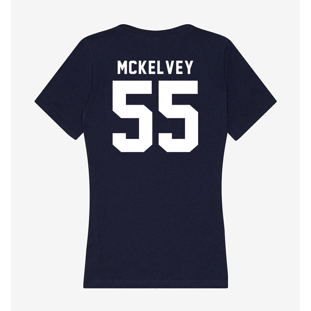 Georgia Tech - NCAA Baseball : Adam Mckelvey - Women's V-Neck T-Shirt-1