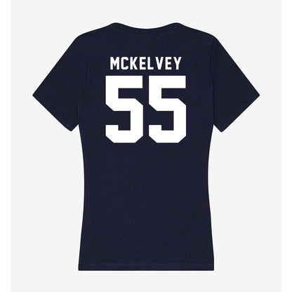 Georgia Tech - NCAA Baseball : Adam Mckelvey - Women's V-Neck T-Shirt-1