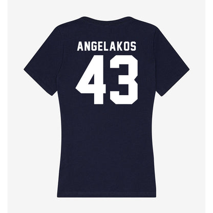 Georgia Tech - NCAA Baseball : Dimitri Angelakos - Women's V-Neck T-Shirt-1