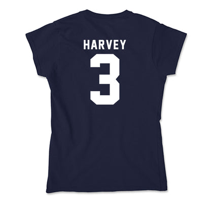 Georgia Tech - NCAA Football : Ahmari Harvey - Soft Style Women’s T-Shirt-1