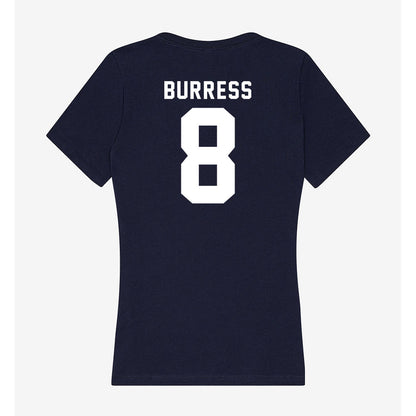 Georgia Tech - NCAA Baseball : Drew Burress - Women's V-Neck T-Shirt-1