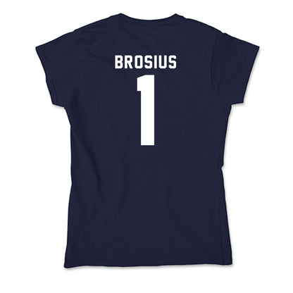 Georgia Tech - NCAA Baseball : Parker Brosius - Soft Style Women’s T-Shirt-1