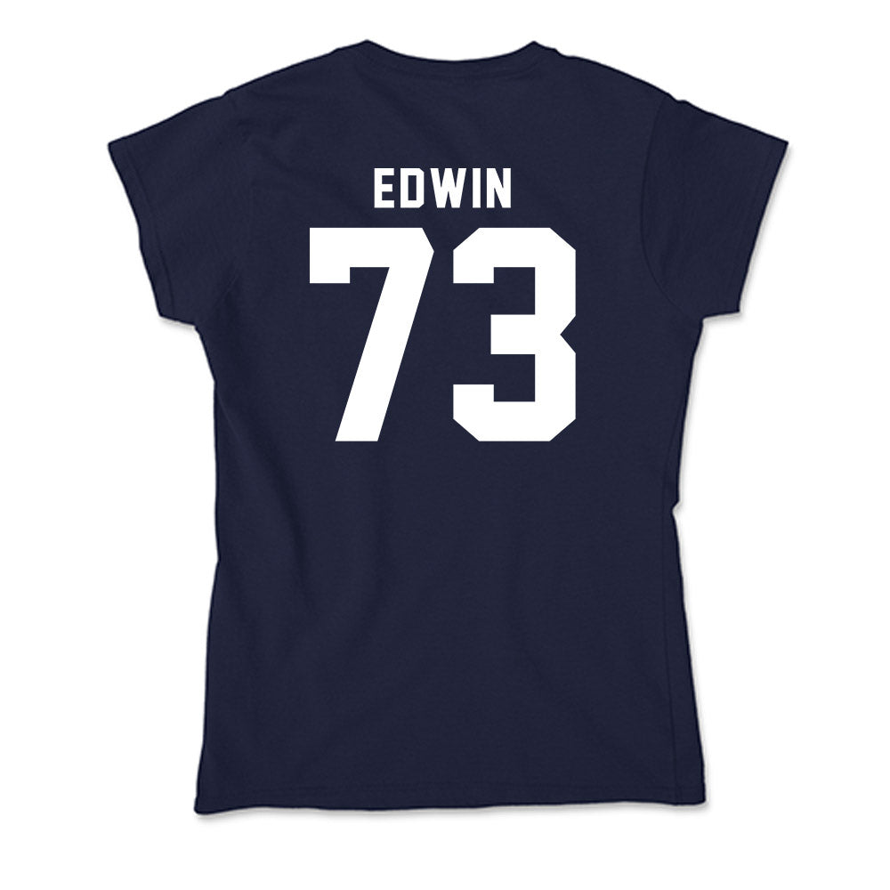 Georgia Tech - NCAA Football : Favour Edwin - Soft Style Women’s T-Shirt-1