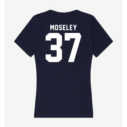 Georgia Tech - NCAA Football : Joseph Moseley - Women's V-Neck T-Shirt-1