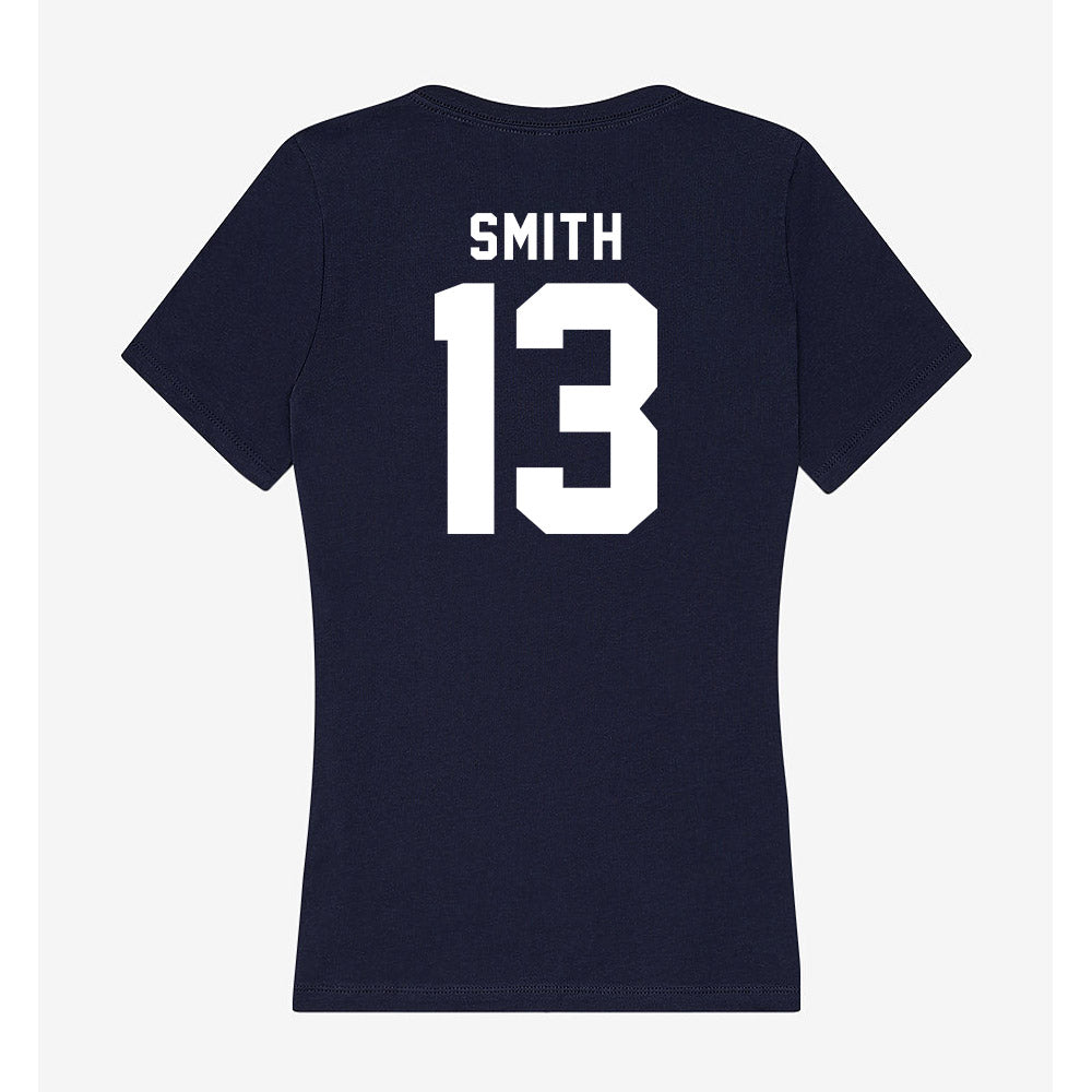 Georgia Tech - NCAA Football : Rahkeem Smith - Women's V-Neck T-Shirt-1