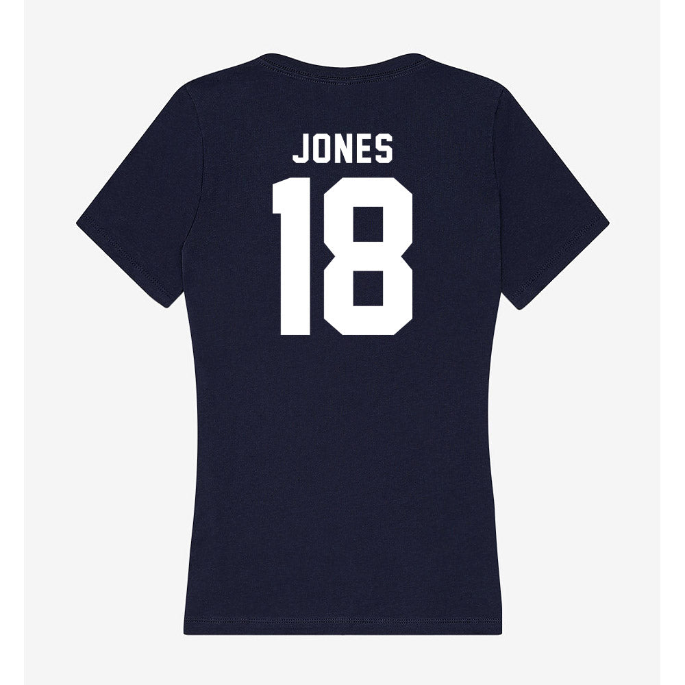 Georgia Tech - NCAA Football : Kealan Jones - Women's V-Neck T-Shirt-1