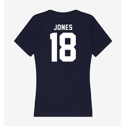 Georgia Tech - NCAA Football : Kealan Jones - Women's V-Neck T-Shirt-1