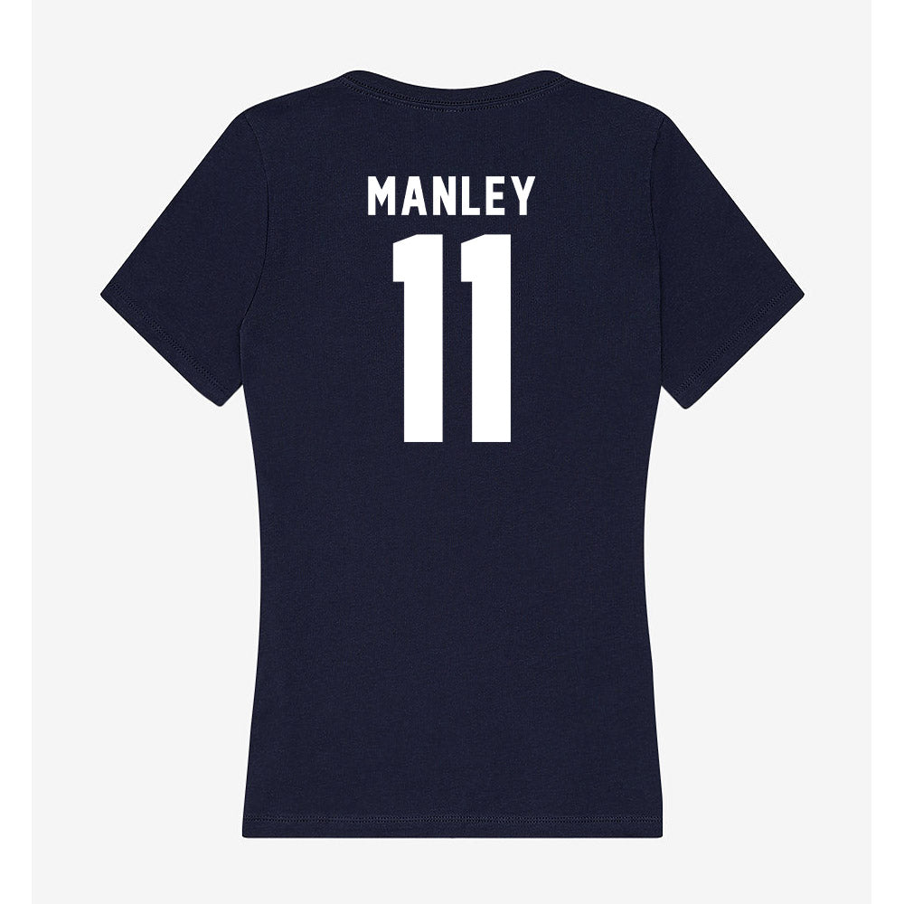 Georgia Tech - NCAA Football : Brayden Manley - Women's V-Neck T-Shirt-1
