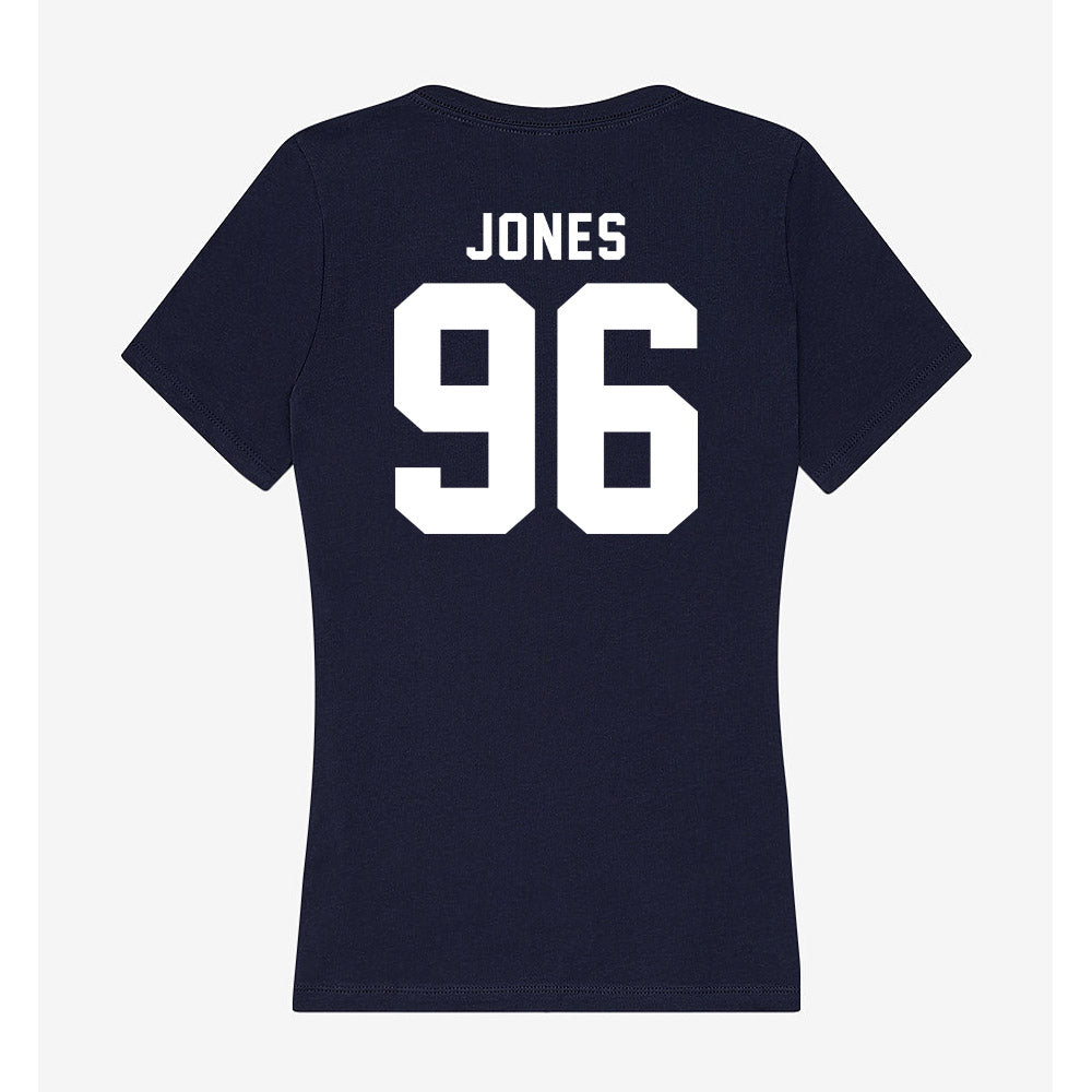 Georgia Tech - NCAA Football : Shymeik Jones - Women's V-Neck T-Shirt-1