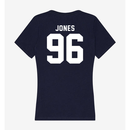 Georgia Tech - NCAA Football : Shymeik Jones - Women's V-Neck T-Shirt-1