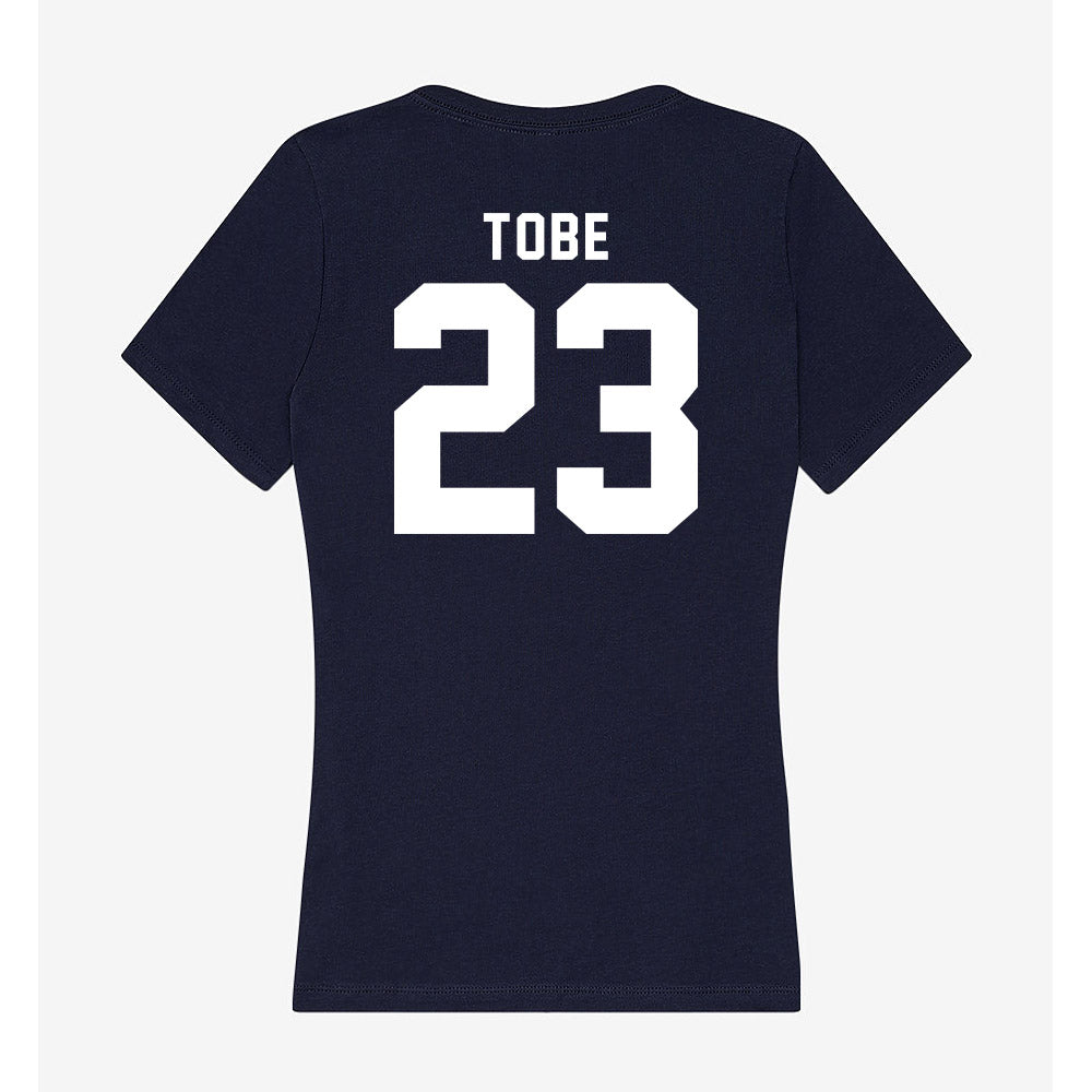 Georgia Tech - NCAA Football : Zachary Tobe - Women's V-Neck T-Shirt-1