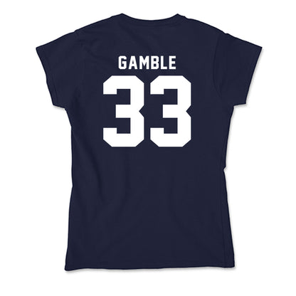 Georgia Tech - NCAA Football : CJ Gamble - Soft Style Women’s T-Shirt-1