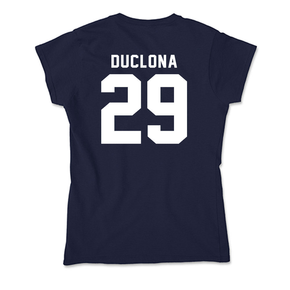 Georgia Tech - NCAA Football : Jonas Duclona - Soft Style Women’s T-Shirt-1