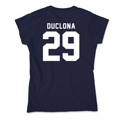Georgia Tech - NCAA Football : Jonas Duclona - Soft Style Women’s T-Shirt-1