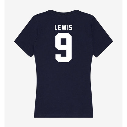 Georgia Tech - NCAA Baseball : Coleman Lewis - Women's V-Neck T-Shirt-1