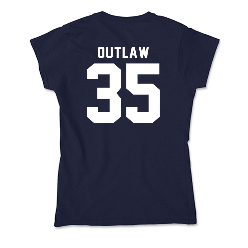 Georgia Tech - NCAA Football : Braylon Outlaw - Soft Style Women’s T-Shirt-1