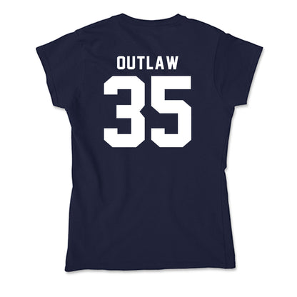 Georgia Tech - NCAA Football : Braylon Outlaw - Soft Style Women’s T-Shirt-1