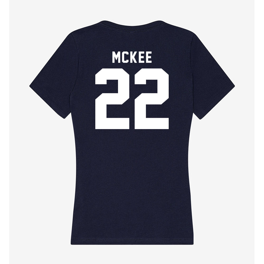 Georgia Tech - NCAA Baseball : Tate McKee - Women's V-Neck T-Shirt-1