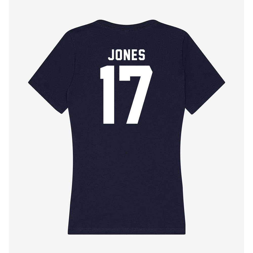 Georgia Tech - NCAA Football : Kealan Jones - Women's V-Neck T-Shirt-1