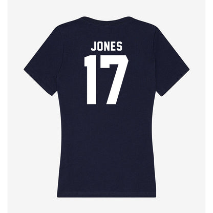 Georgia Tech - NCAA Football : Kealan Jones - Women's V-Neck T-Shirt-1