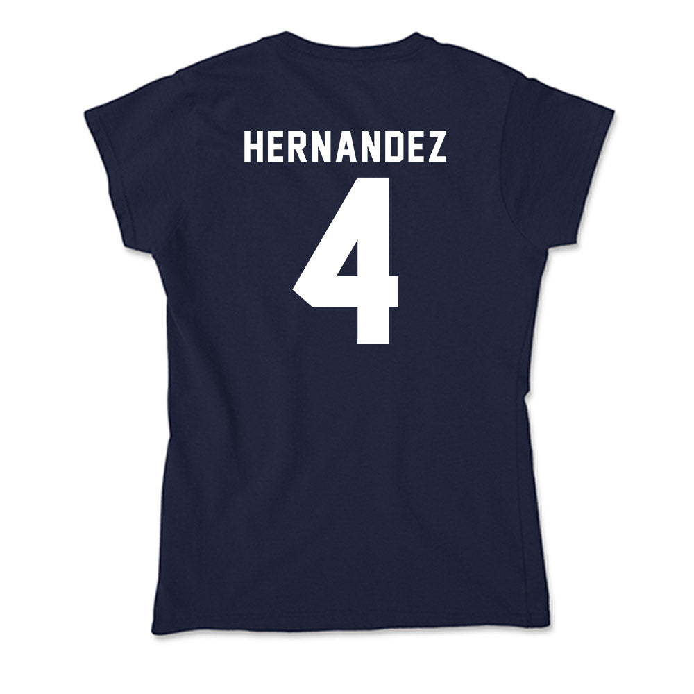 Georgia Tech - NCAA Baseball : Alex Hernandez - Soft Style Women’s T-Shirt-1