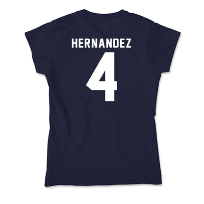 Georgia Tech - NCAA Baseball : Alex Hernandez - Soft Style Women’s T-Shirt-1