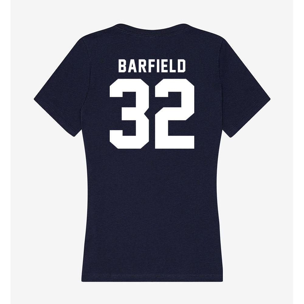 Georgia Tech - NCAA Baseball : Brett Barfield - Women's V-Neck T-Shirt-1