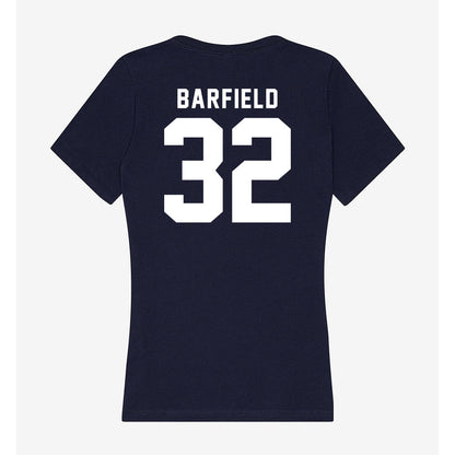 Georgia Tech - NCAA Baseball : Brett Barfield - Women's V-Neck T-Shirt-1