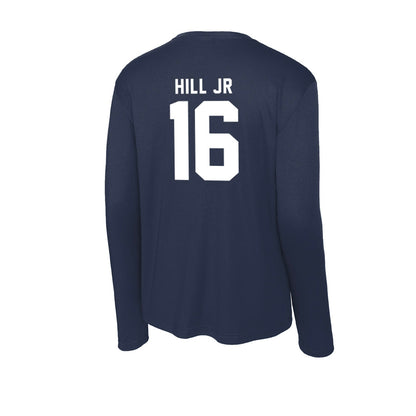 Georgia Tech - NCAA Football : Kelvin Hill Jr - Activewear Long Sleeve T-Shirt-1
