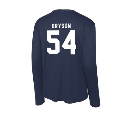 Georgia Tech - NCAA Football : Jimmy Bryson - Activewear Long Sleeve T-Shirt-1