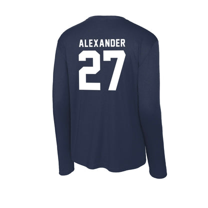 Georgia Tech - NCAA Football : Chad Alexander - Activewear Long Sleeve T-Shirt-1