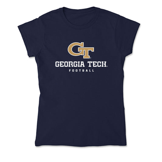 Georgia Tech - NCAA Football : Eli Rickell - Soft Style Women’s T-Shirt-0