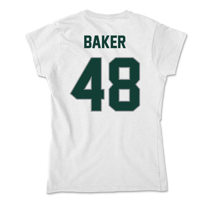Michigan State - NCAA Football : Charlie Baker - Soft Style Women’s T-Shirt-1