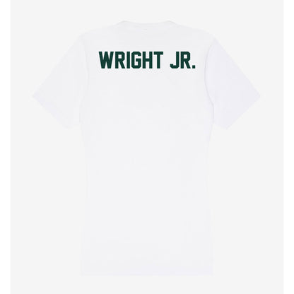 Michigan State - NCAA Football : Robert Wright Jr. - Women's V-Neck T-Shirt-1