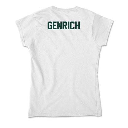 Michigan State - NCAA Football : Luca Genrich - Soft Style Women’s T-Shirt-1