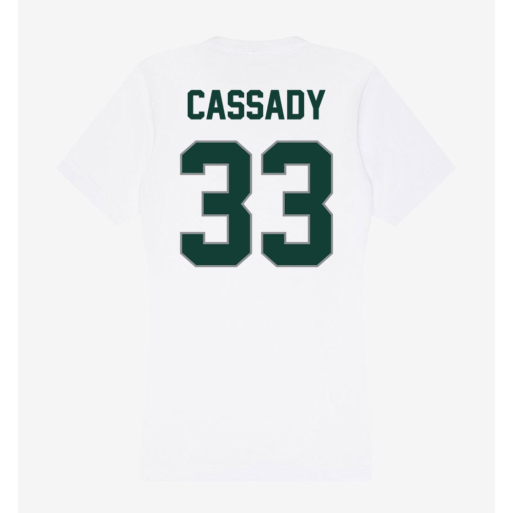 Michigan State - NCAA Softball : Carsyn Cassady - Women's V-Neck T-Shirt-1
