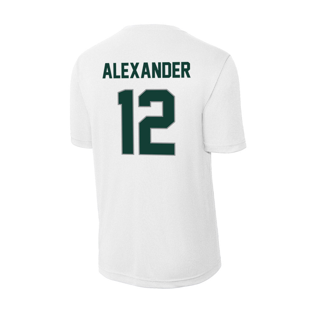 Michigan State - NCAA Women's Basketball : Isa Alexander - Activewear T-Shirt-1
